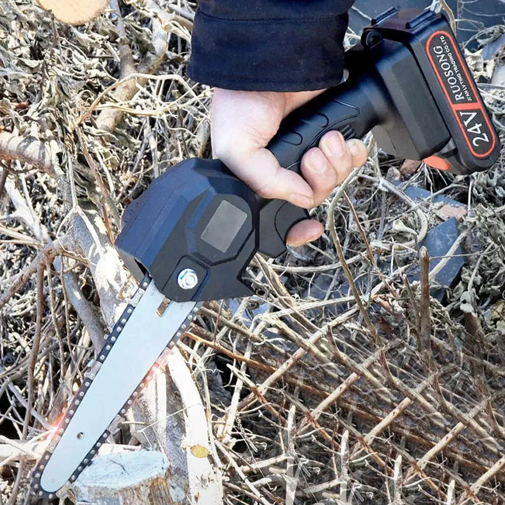 Mini Cordless Chainsaw 6 Inch Portable Electric Saw With Battery For Pruning Garden Power Tool For Battery H2d8
Mini Cordless Chainsaw 6 Inch Portable Electric Saw With Battery For Pruning Garden Power Tool For Battery H2d8