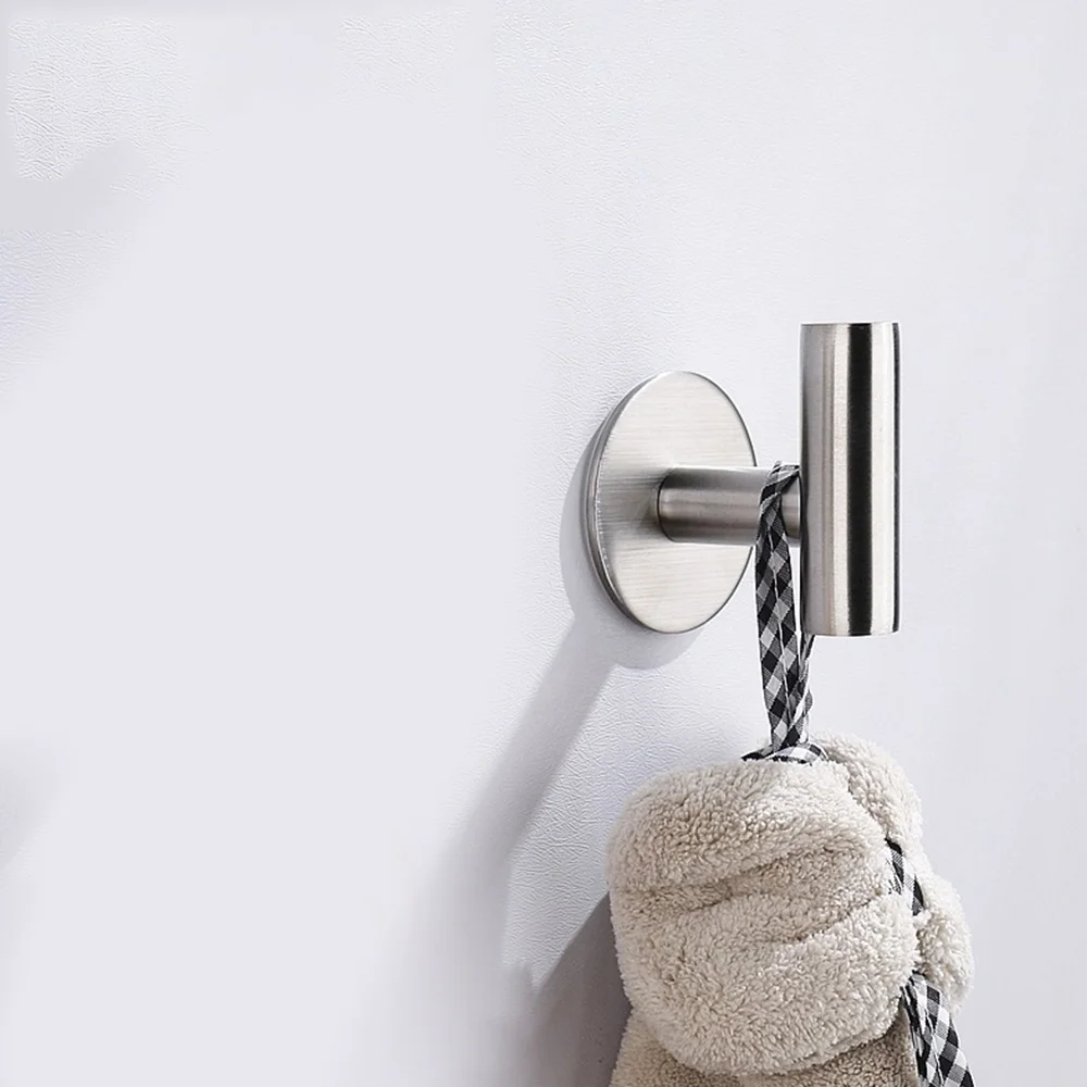 Wall Hook Self Adhesive Home Towel Rack Bathroom Kitchen Stainless Steel Coat Hat Hook Rustproof Hook Hanger
Wall Hook Self Adhesive Home Towel Rack Bathroom Kitchen Stainless Steel Coat Hat Hook Rustproof Hook Hanger
