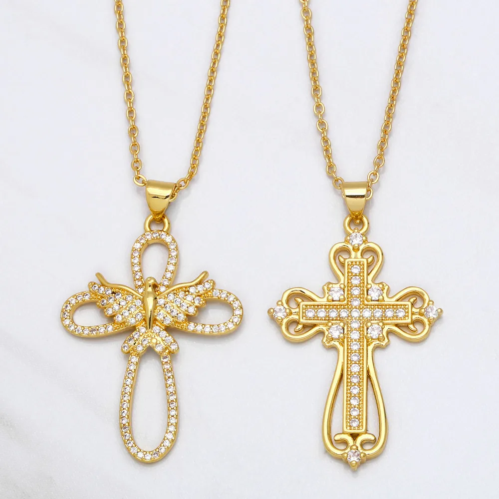 Religious Gold Eagle Necklace for Women Pave Zircon Geometric Crystal Cross Necklace Mexican Jewelry Gifts nkea059
Religious Gold Eagle Necklace for Women Pave Zircon Geometric Crystal Cross Necklace Mexican Jewelry Gifts nkea059