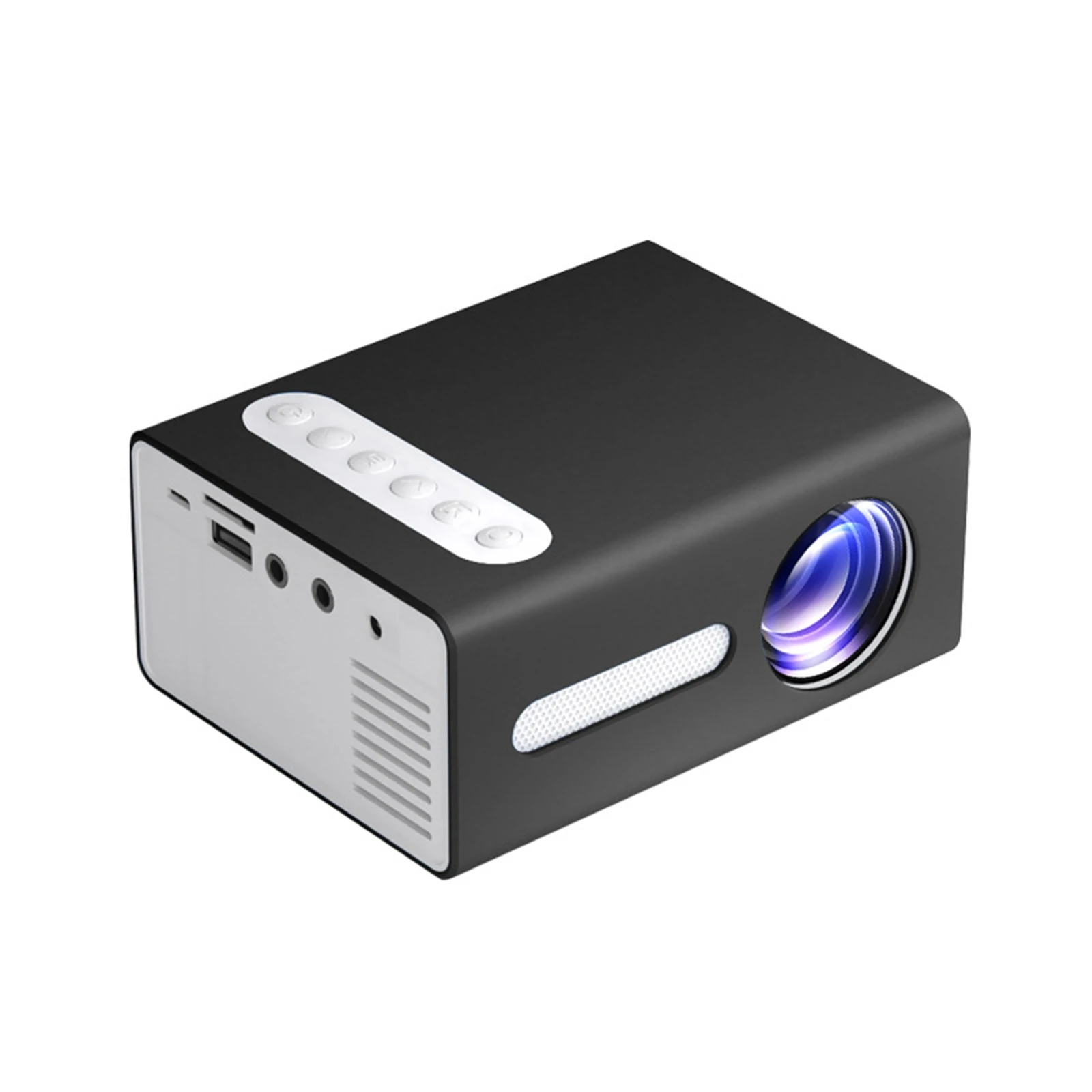 Portable LED Projector Home Media Player 1080P Movie Projector with Remote Controller
Portable LED Projector Home Media Player 1080P Movie Projector with Remote Controller