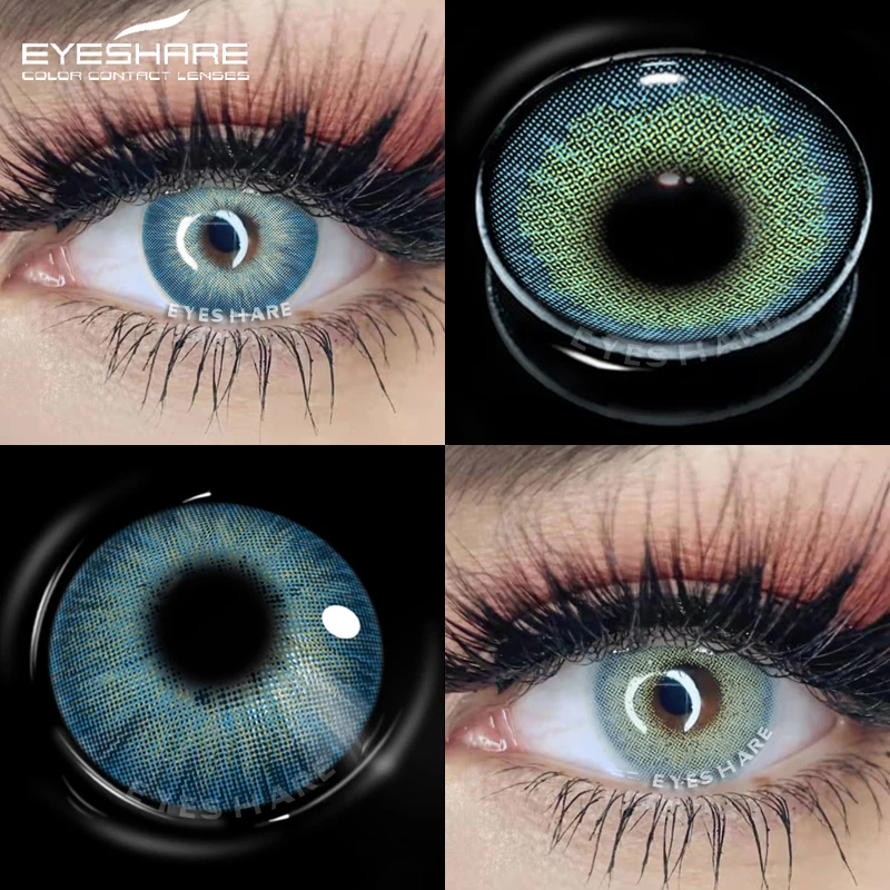 EYESHARE 1Pair Color Contact Lenses Natural Colored Contacts Lenses for Eyes Blue Contact Lenses Eye Yearly Cosmetic Color Lens
EYESHARE 1Pair Color Contact Lenses Natural Colored Contacts Lenses for Eyes Blue Contact Lenses Eye Yearly Cosmetic Color Lens