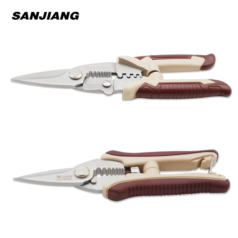 Multi hand tool Electrician Crimping Pliers wire stripper Multifunctional Snap Ring Terminals Crimpper Cable cutter
Multi hand tool Electrician Crimping Pliers wire stripper Multifunctional Snap Ring Terminals Crimpper Cable cutter