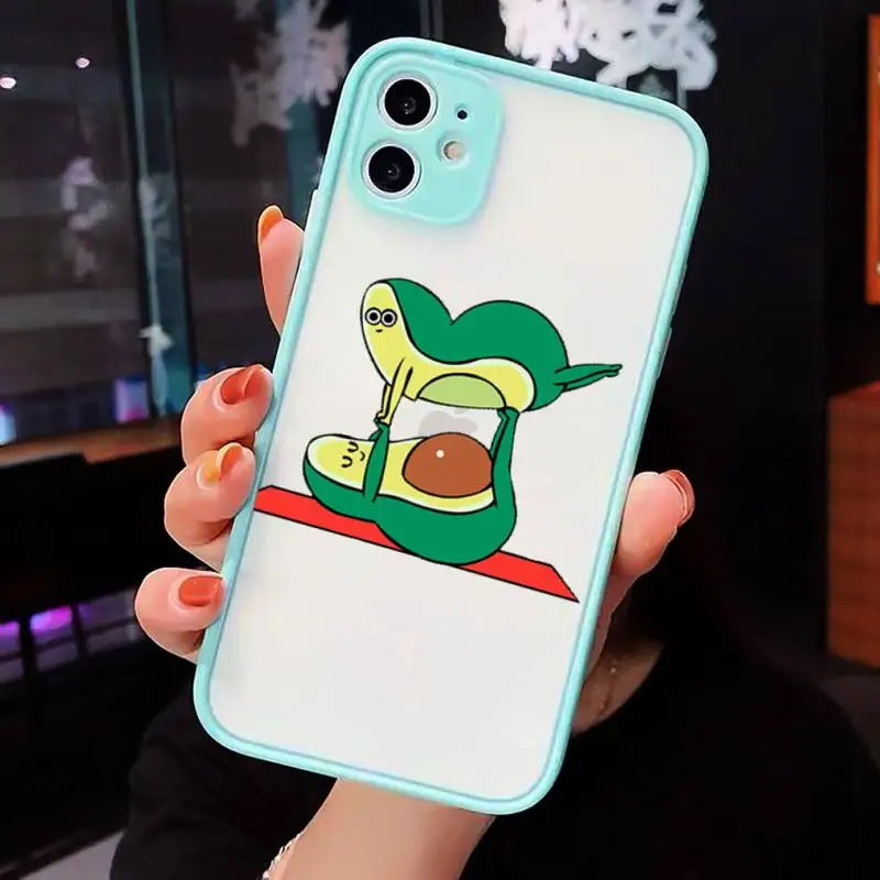 cute cartoon Avocado Phone Cases Matte Transparent For iPhone 12 Mini 11 Pro XR XS Max 7 8 Plus
cute cartoon Avocado Phone Cases Matte Transparent For iPhone 12 Mini 11 Pro XR XS Max 7 8 Plus