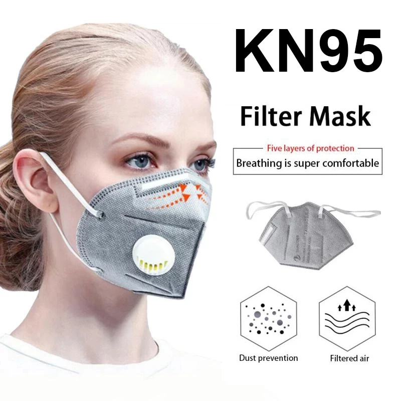 10/20/50/100pcs Adult kn95 Face Filter Mask With Breathing Valve Dust Masks With Valved Face Mask Face FFP2 FFP3 Fast Delivery
10/20/50/100pcs Adult kn95 Face Filter Mask With Breathing Valve Dust Masks With Valved Face Mask Face FFP2 FFP3 Fast Delivery