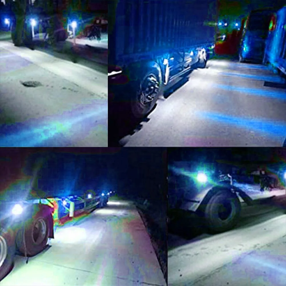10X Blue LED Side Marker Lamp Clearance Light Indicator Trailer Truck Caravan Truck Trailer Side Lights And Tail Lights 12-24V
10X Blue LED Side Marker Lamp Clearance Light Indicator Trailer Truck Caravan Truck Trailer Side Lights And Tail Lights 12-24V