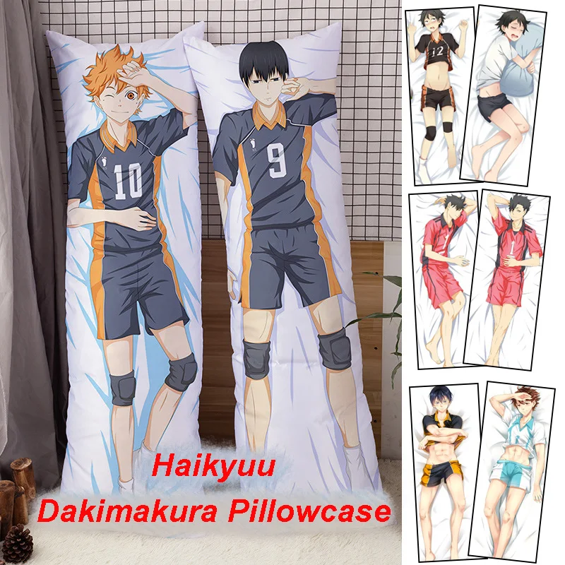 Anime Haikyuu Pillow Cover Hinata Shoyo Cosplay Double Side Peach Skin Hugging Body Pillowcase Tobio Kageyama Character Hugging 
Anime Haikyuu Pillow Cover Hinata Shoyo Cosplay Double Side Peach Skin Hugging Body Pillowcase Tobio Kageyama Character Hugging