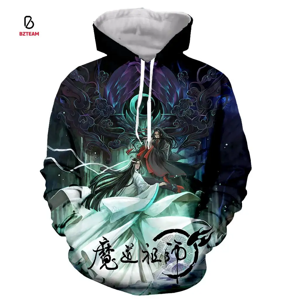 BZTEAM 2021mo Dao Zu Shi Funny New Fashion Long-sleeved 3d Printing Zipper/hoodie/sweatshirt/jacket/male/female Hoodie
BZTEAM 2021mo Dao Zu Shi Funny New Fashion Long-sleeved 3d Printing Zipper/hoodie/sweatshirt/jacket/male/female Hoodie