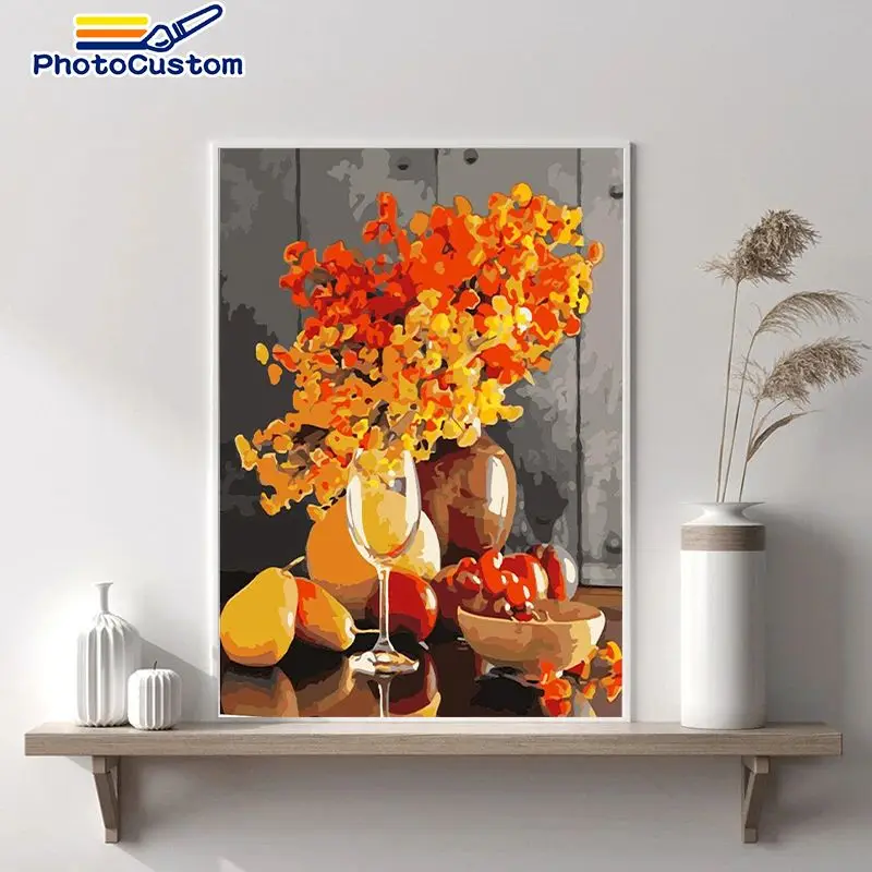 PhotoCustom paints By Numbers Flowers and Friut For Adults and Children Acrylic Picture Home decor gift Landscape 40x50cm
PhotoCustom paints By Numbers Flowers and Friut For Adults and Children Acrylic Picture Home decor gift Landscape 40x50cm