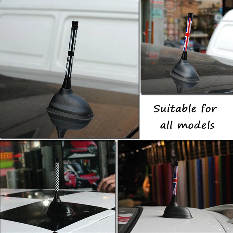 Car Roof Antenna Mast Short Stubby Aerial Union Jack UK Germany Flag For Mini Cooper S JCW R55 R56 R57 R60 F55 F56 Accessories
Car Roof Antenna Mast Short Stubby Aerial Union Jack UK Germany Flag For Mini Cooper S JCW R55 R56 R57 R60 F55 F56 Accessories