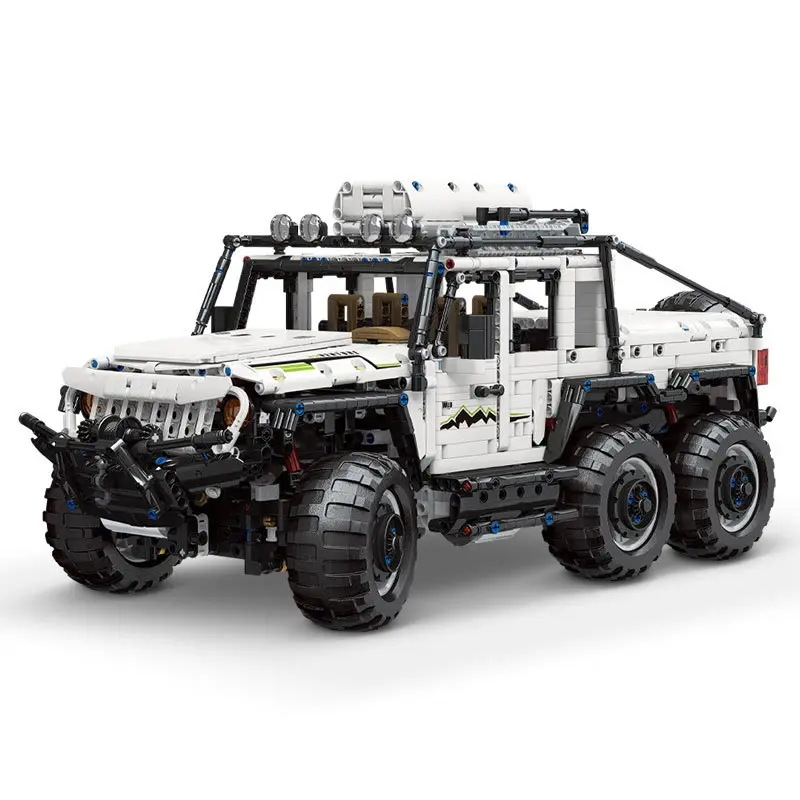 Внедорожник Rover в масштабе 1:8, модель супербыстрой гоночной машины 6x6, кирпичи, технический набор, игрушка, подарок для мальчика, строительны...
Внедорожник Rover в масштабе 1:8, модель супербыстрой гоночной машины 6x6, кирпичи, технический набор, игрушка, подарок для мальчика, строительны...