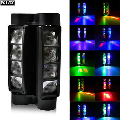 Mini LED Spider Light 8x10w RGBW 4in1 Led Moving Head Light Beam Light Dj Lighting Equipment 
Mini LED Spider Light 8x10w RGBW 4in1 Led Moving Head Light Beam Light Dj Lighting Equipment