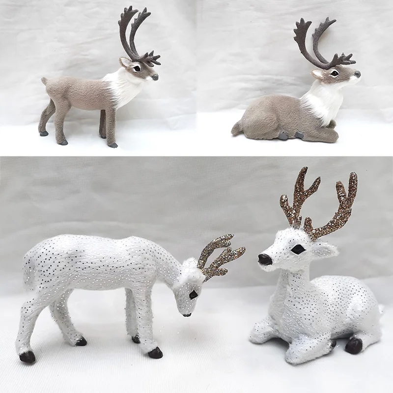 Simulation Lying Sika Artificial Deer Christmas Reindeer Fairy Garden Miniatures Prop Animal Model Figurine Shop Window Showcase
Simulation Lying Sika Artificial Deer Christmas Reindeer Fairy Garden Miniatures Prop Animal Model Figurine Shop Window Showcase