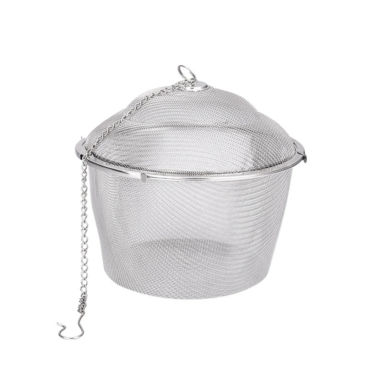 304 Stainless Steel Tea Strainer Infuser Kitchen Tools Seasoning Ball Mesh Spice Cooking Herbal Tea Tea Tools Ball With Chain
304 Stainless Steel Tea Strainer Infuser Kitchen Tools Seasoning Ball Mesh Spice Cooking Herbal Tea Tea Tools Ball With Chain