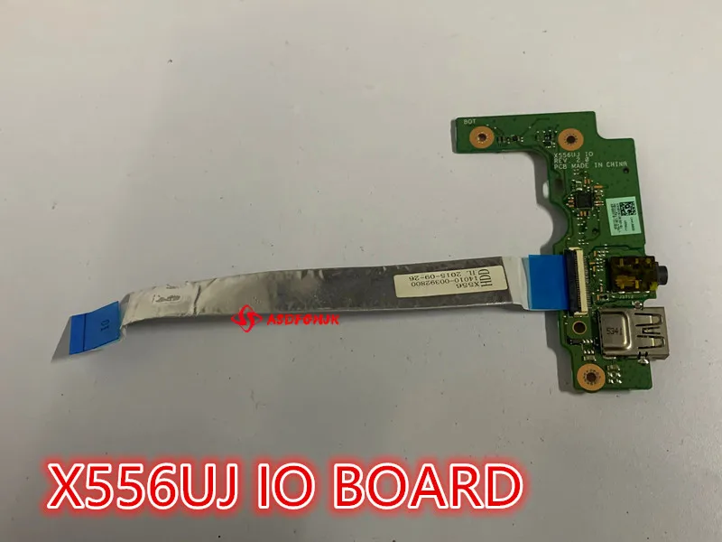 For Asus X556U X556UJ X556UJQ X556UB X556UA X555UV FL5900 LF5800 Laptop Audio USB 2.0 IO Interface JACK Board
For Asus X556U X556UJ X556UJQ X556UB X556UA X555UV FL5900 LF5800 Laptop Audio USB 2.0 IO Interface JACK Board