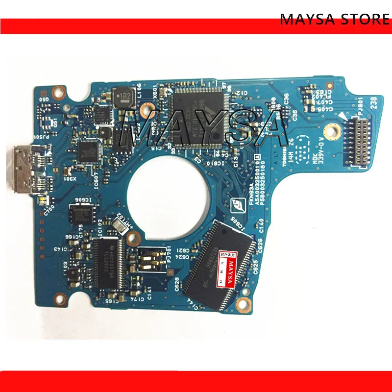 USB 3 0 Мобильный жесткий диск PCB плата G003250A для Toshiba MQ01UBD100 MQ01UBD075 MQ01UBD050 500G 750G 1 ТБ 2
