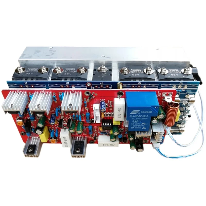 2SC3858 2SA1494 + C5200 A1943 tube NE5532 Op Amp Assembled 800W Powerful Amplifier Board / Mono Amp Board Stage Amplifer Board
2SC3858 2SA1494 + C5200 A1943 tube NE5532 Op Amp Assembled 800W Powerful Amplifier Board / Mono Amp Board Stage Amplifer Board