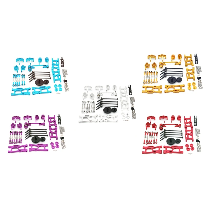 Детали для автомобиля WLtoys 124018 124019 144001 RC, металлический комплект для обновления, приводной вал, Тяговая штанга, поворотный рычаг, рулевая шес... 
Детали для автомобиля WLtoys 124018 124019 144001 RC, металлический комплект для обновления, приводной вал, Тяговая штанга, поворотный рычаг, рулевая шес...