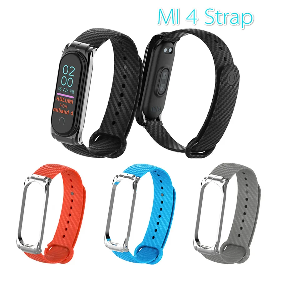 Strap for Mi Band 4 Soft Silicon Carbon Fiber for Xiaomi Mi Band 4 Strap Metal Case Bracelet Miband 4
Strap for Mi Band 4 Soft Silicon Carbon Fiber for Xiaomi Mi Band 4 Strap Metal Case Bracelet Miband 4
