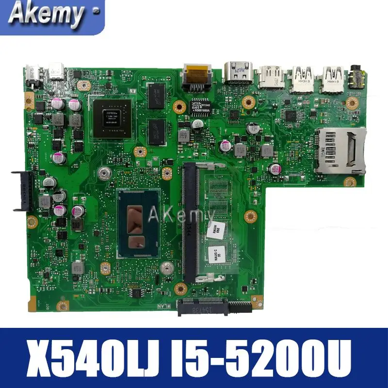 Amazoon X540LJ Laptop motherboard For Asus X540LJ X540L F540L X540 Test original mainboard I5-5200U GT920M 
Amazoon X540LJ Laptop motherboard For Asus X540LJ X540L F540L X540 Test original mainboard I5-5200U GT920M