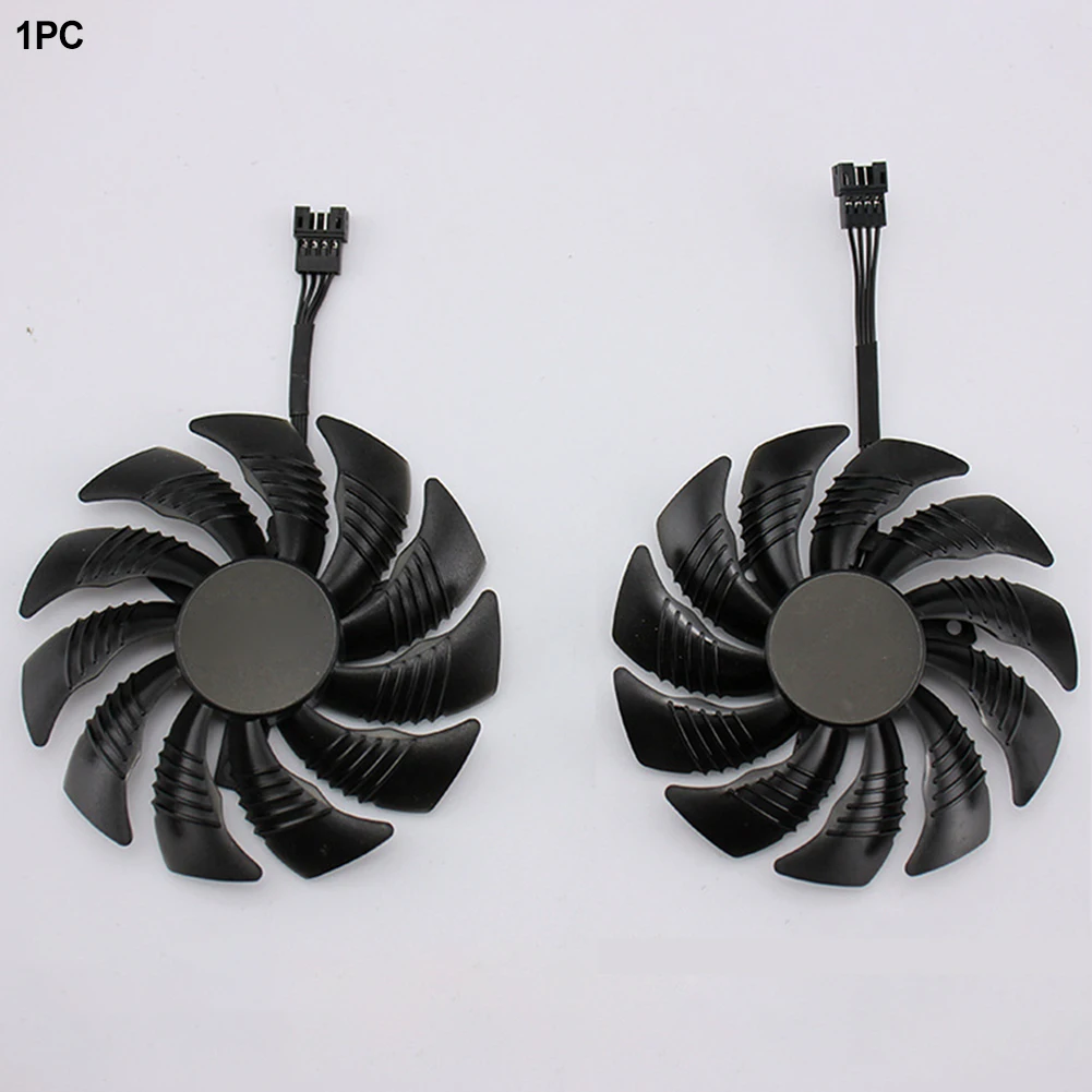 85mm 0.5A Professional 12V Efficient For PC Lightweight Black Cooler Fan Replacement Part Durable Mini Practical Fit For GeForce 
85mm 0.5A Professional 12V Efficient For PC Lightweight Black Cooler Fan Replacement Part Durable Mini Practical Fit For GeForce