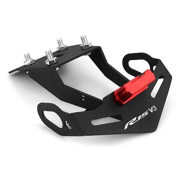 REALZION CNC Aluminum Motorcycle License Number Plate Frame Holder Bracket with LED Light for YAMAHA R15 R 15 V3 2017- 2020
REALZION CNC Aluminum Motorcycle License Number Plate Frame Holder Bracket with LED Light for YAMAHA R15 R 15 V3 2017- 2020
