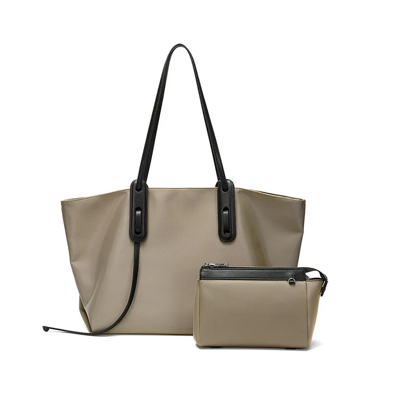 New Fashion Simple Lady Tote Large Oxford Buttot Bag Shoulder Bag Sacos De Mujer De Vestir Bags for Women 2020
New Fashion Simple Lady Tote Large Oxford Buttot Bag Shoulder Bag Sacos De Mujer De Vestir Bags for Women 2020
