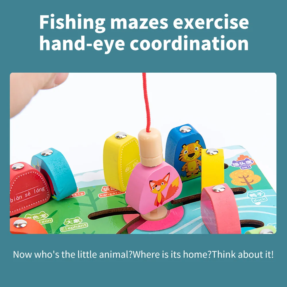 Wooden Montessori Toys Magnetic Fishing Game Baby Puzzle Teaching Aids Early Educational Toys For Children Girls Gifts
Wooden Montessori Toys Magnetic Fishing Game Baby Puzzle Teaching Aids Early Educational Toys For Children Girls Gifts