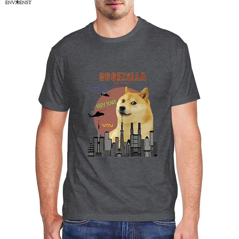 Dogezilla Funny Doge Meme Shiba Inu Dog Sunset Vintage Unisex T-Shirt 2021 New Arrival High Quality 100% Cotton Novelty T-Shirt
Dogezilla Funny Doge Meme Shiba Inu Dog Sunset Vintage Unisex T-Shirt 2021 New Arrival High Quality 100% Cotton Novelty T-Shirt