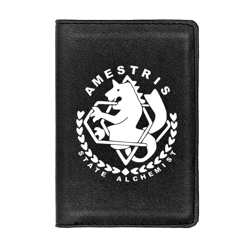 New Arrivals Classic Fashion Amestris State Alchemist Printing High Quality Leather Passport Case
New Arrivals Classic Fashion Amestris State Alchemist Printing High Quality Leather Passport Case