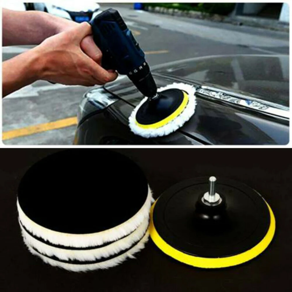 5pcs Car Polishing Pad 3/4/5/7in Buffing Polishing Pads Car Polisher Drill Wool Wheel Mop Kit Car Paint Care Tool Polish Waxing
5pcs Car Polishing Pad 3/4/5/7in Buffing Polishing Pads Car Polisher Drill Wool Wheel Mop Kit Car Paint Care Tool Polish Waxing