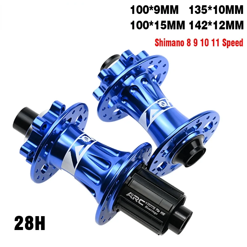 Newest MTB Hub Aluminum alloy Front 2 Rear 4 Bearing Hub Bicycle Hub 4 pawls 48 clicks 28H Disc Bike Hub QR / Thru axle Hub
Newest MTB Hub Aluminum alloy Front 2 Rear 4 Bearing Hub Bicycle Hub 4 pawls 48 clicks 28H Disc Bike Hub QR / Thru axle Hub