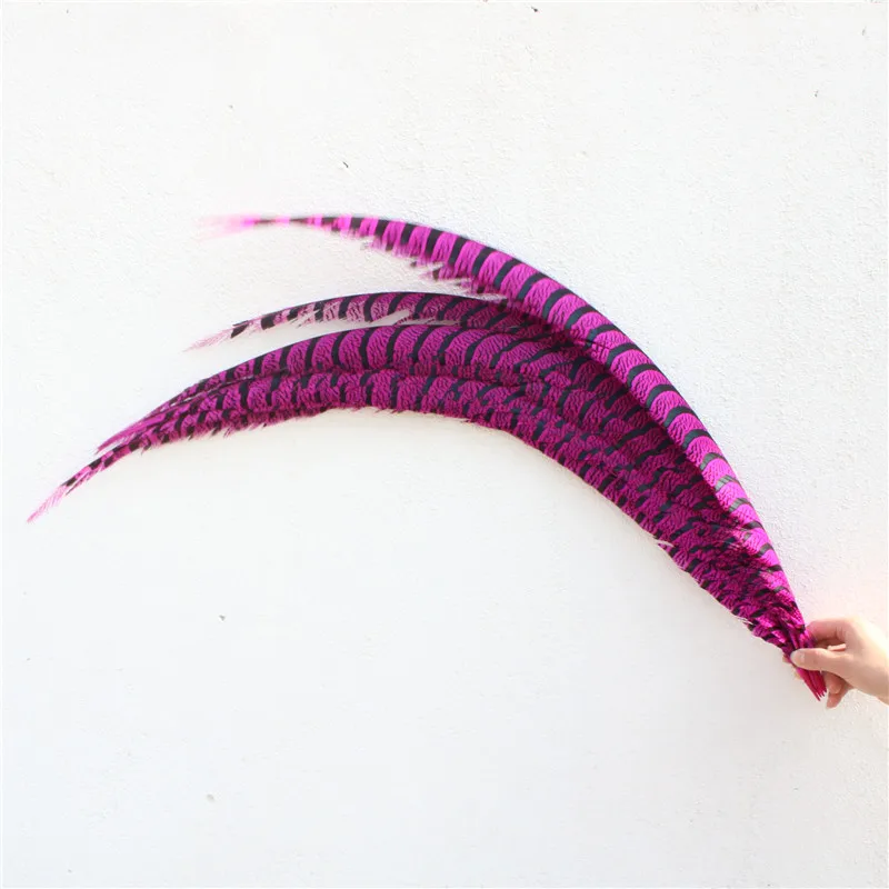 He New 100pcs/lot High Quality Natural Pheasant Feathers 32-36inches/80-90CM Carnival Supplies Plume Feathers for Crafts
He New 100pcs/lot High Quality Natural Pheasant Feathers 32-36inches/80-90CM Carnival Supplies Plume Feathers for Crafts