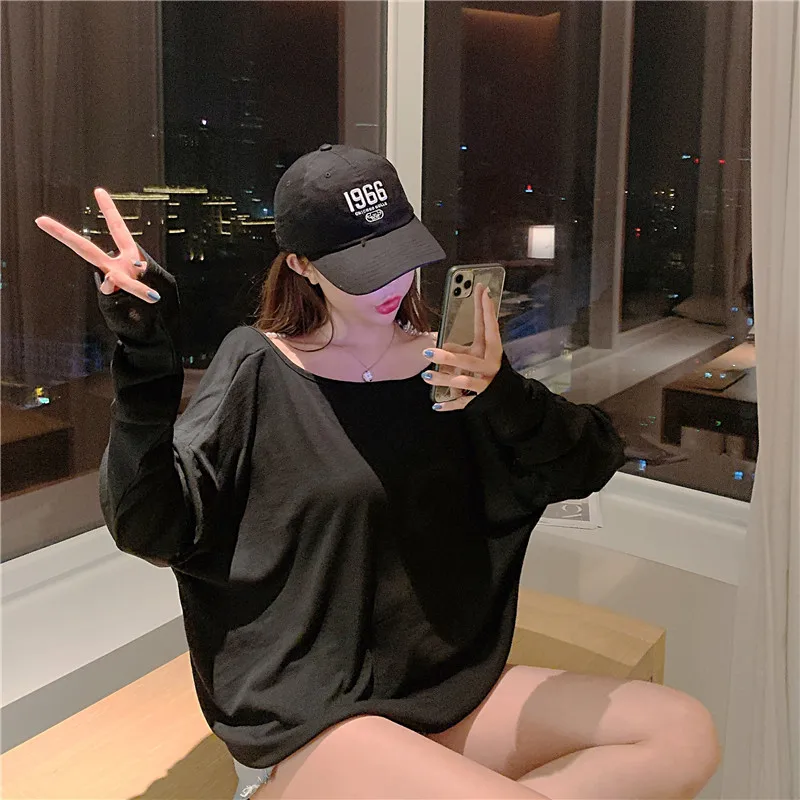Real shot 2020 new autumn slim fashion design sexy all-match hollow big open back long sleeve casual Tops
Real shot 2020 new autumn slim fashion design sexy all-match hollow big open back long sleeve casual Tops