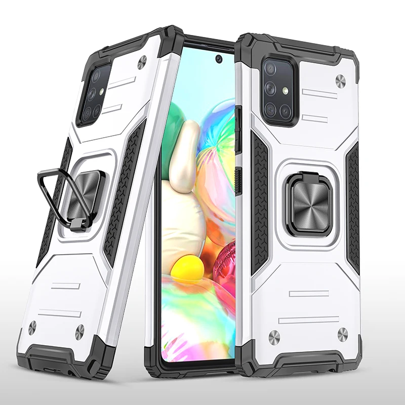 Shockproof Anti-fall Metal Ring Phone Case For Samsung Galaxy A51 A71 Core A02S A02 A21 A21S 4G 5G A01 Armor Stand Back Cover
Shockproof Anti-fall Metal Ring Phone Case For Samsung Galaxy A51 A71 Core A02S A02 A21 A21S 4G 5G A01 Armor Stand Back Cover