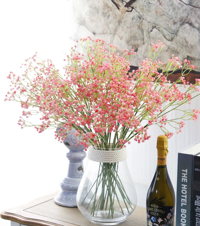 1PCS 58cm Rustic artificial flower interspersion mantianxing decor for home table wedding flower plastic Gypsophila babysbreath
1PCS 58cm Rustic artificial flower interspersion mantianxing decor for home table wedding flower plastic Gypsophila babysbreath