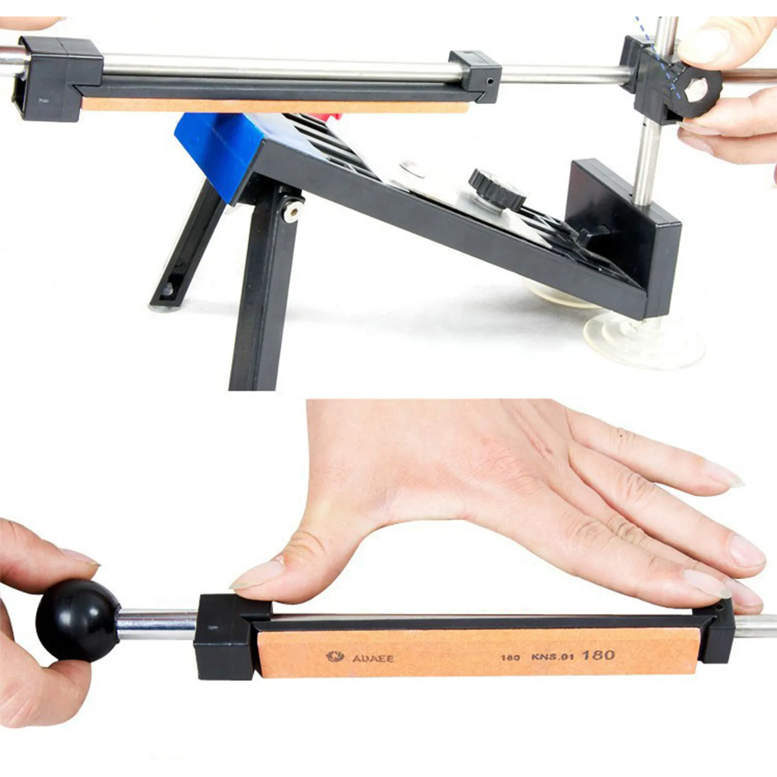 2020 NEW Iron Steel Kitchen Knife Sharpener Professional Fixed Sharpening Tools Fix-Angle 120-1500Grit Stones Whetstone
2020 NEW Iron Steel Kitchen Knife Sharpener Professional Fixed Sharpening Tools Fix-Angle 120-1500Grit Stones Whetstone