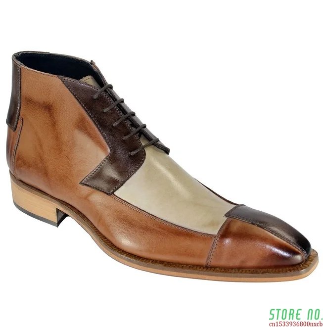 Men PU Leather Shoes Low Heel Casual Shoes Dress Shoes Brogue Shoes Spring Ankle Boots Vintage Classic Male Casual AB627
Men PU Leather Shoes Low Heel Casual Shoes Dress Shoes Brogue Shoes Spring Ankle Boots Vintage Classic Male Casual AB627
