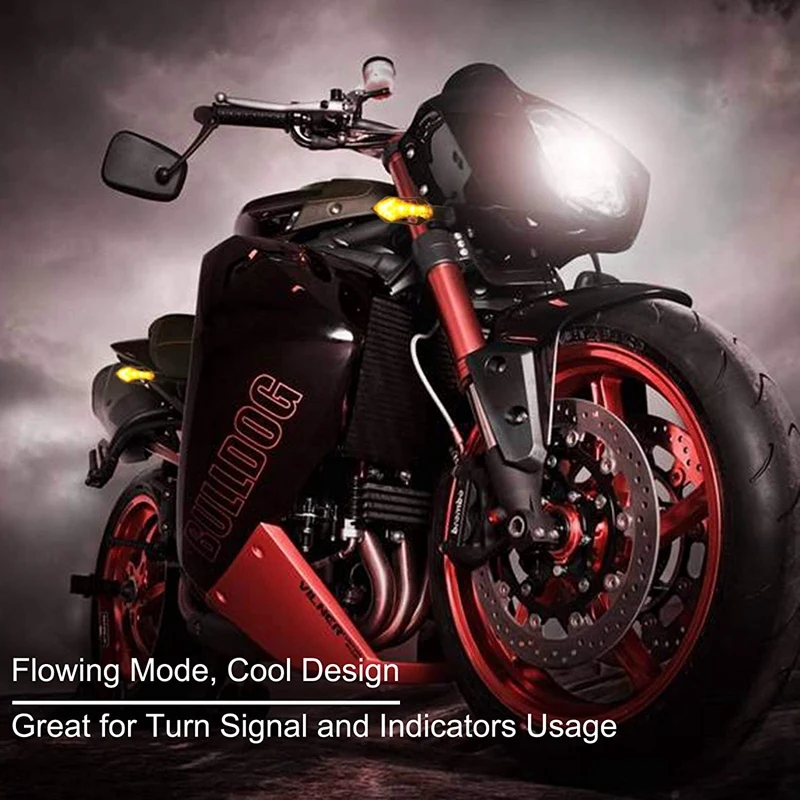 4PCS 12V Motorcycle Indicators Flowing Motorbike Turn Signal Lights Motorbike Indicators Turning Indicators 12LED Bulbs
4PCS 12V Motorcycle Indicators Flowing Motorbike Turn Signal Lights Motorbike Indicators Turning Indicators 12LED Bulbs
