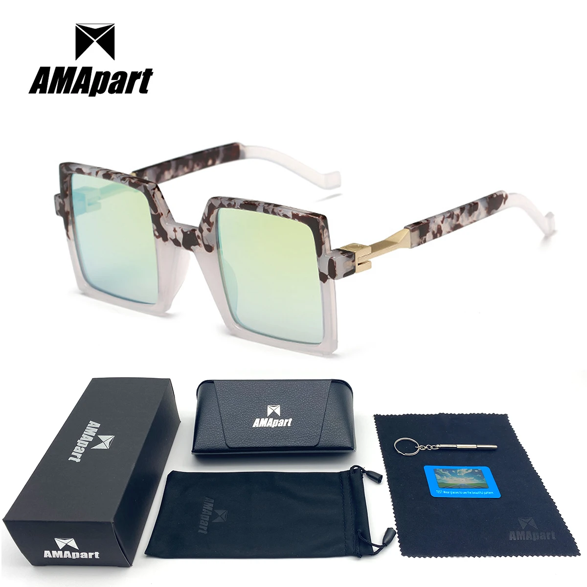 AMApart High Quality Polarized Sunglasses For Women Driving Fishing Sports Outdoors UV400 Protection Anti-Glare
AMApart High Quality Polarized Sunglasses For Women Driving Fishing Sports Outdoors UV400 Protection Anti-Glare