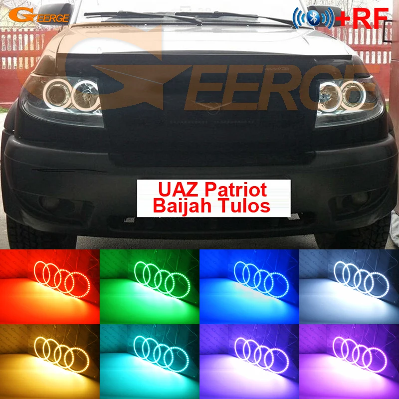 Для UAZ Патриот Baijah Tulos 2007 2014 Отличный Радиочастотный пульт Bluetooth приложение