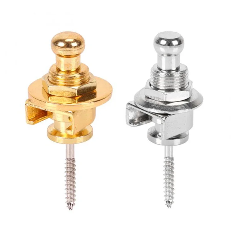 Electric guitar tail stud metal universal non-slip guitar strap buckle, you can easily remove the screws of the guitar strap
Electric guitar tail stud metal universal non-slip guitar strap buckle, you can easily remove the screws of the guitar strap