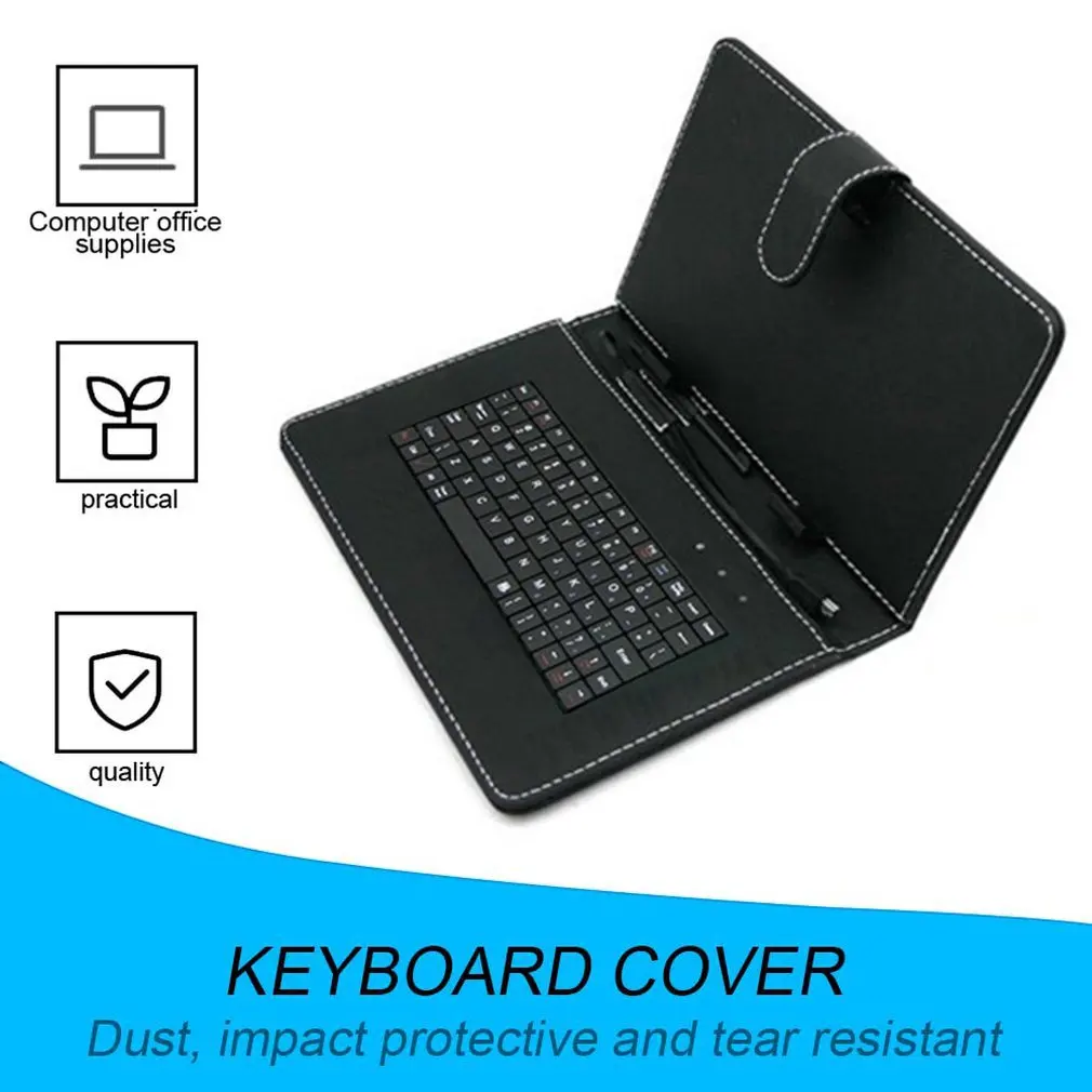 10.1 Inch Imitation Leather Case Cover with USB Keyboard universal for Android Windows Tablets
10.1 Inch Imitation Leather Case Cover with USB Keyboard universal for Android Windows Tablets
