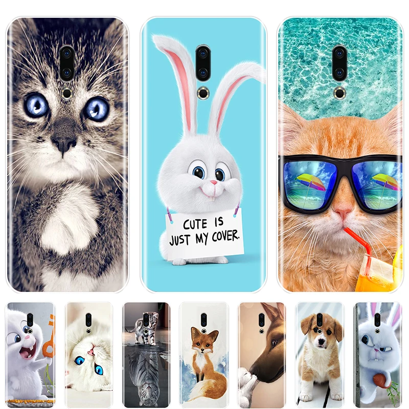 Чехол для телефона Meizu 16th 16x15 Lite 16 Plus Мягкий Силиконовый ТПУ Модный милый чехол с