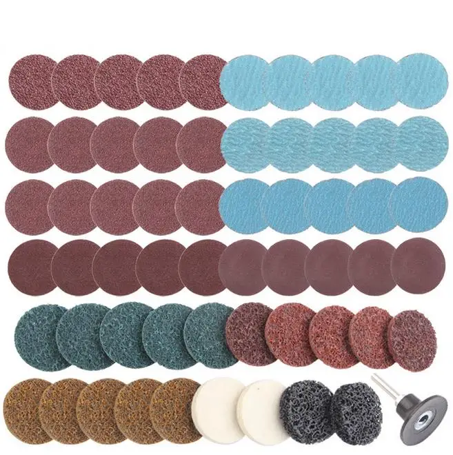 60pcs Sand Disc Sanding Flocking Sandpaper Sheet Set Disc Brushed Sheet Grinding Polishing Plate Woodworking Tools Accessories
60pcs Sand Disc Sanding Flocking Sandpaper Sheet Set Disc Brushed Sheet Grinding Polishing Plate Woodworking Tools Accessories