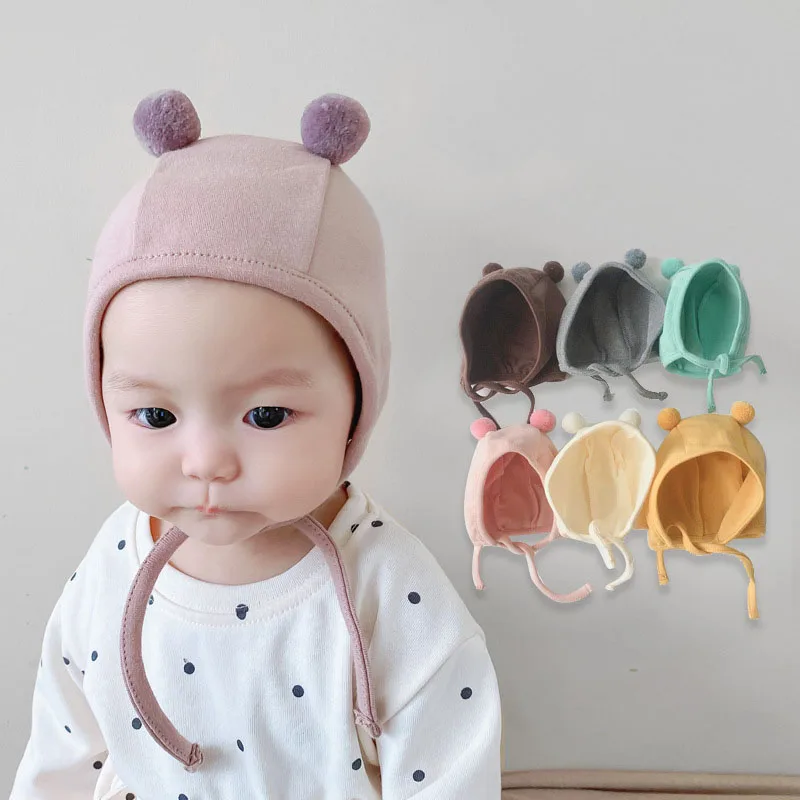 Winter Cotton Lining Newborn Baby Hat Cute Bear Toddler Earflap Beanie Adjustable Baby Kids Hat Newborn Pom Photography Props
Winter Cotton Lining Newborn Baby Hat Cute Bear Toddler Earflap Beanie Adjustable Baby Kids Hat Newborn Pom Photography Props