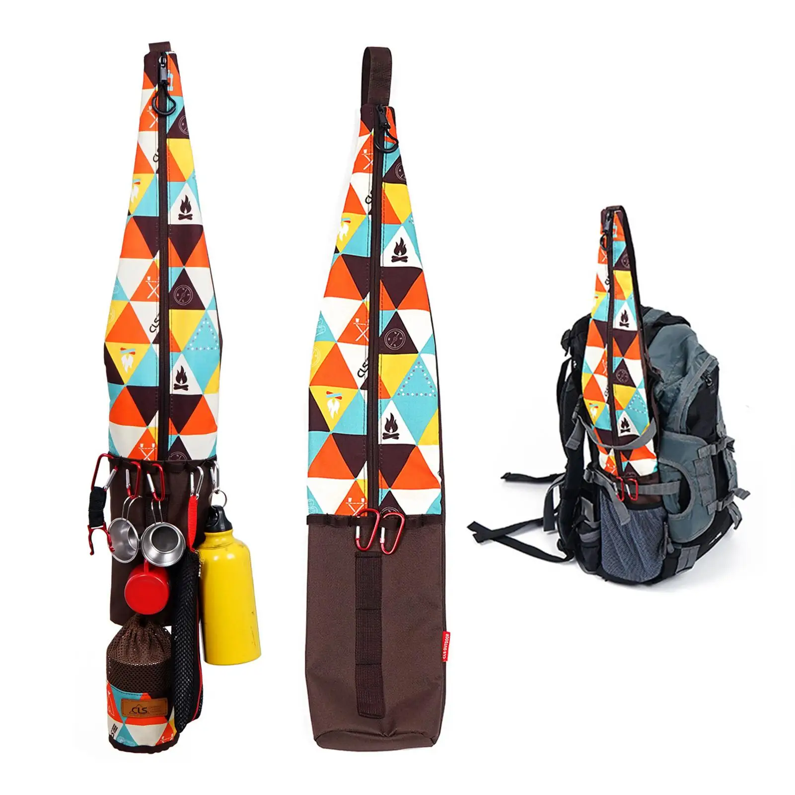 Hiking Walking Stick Carry Bag Fishing Rod Crutch Storage Case Walking Trekking Pole Carrying Backpacking Carrying Bag
Hiking Walking Stick Carry Bag Fishing Rod Crutch Storage Case Walking Trekking Pole Carrying Backpacking Carrying Bag