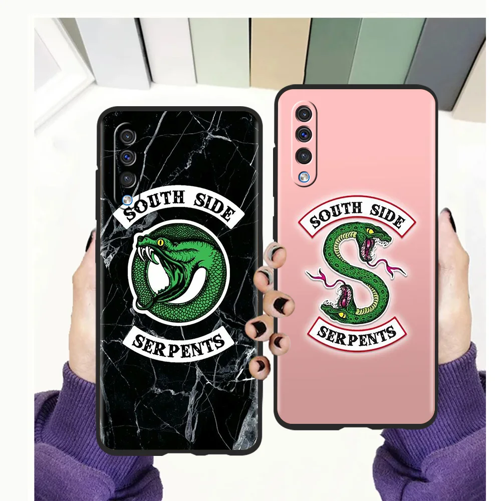 TV Riverdale Southside Serpents Phone Case for Samsung Galaxy A12 A22 A02 A03 A03S A50 A70 A40 A10 A20 A30 Luxury Silicone Cover
TV Riverdale Southside Serpents Phone Case for Samsung Galaxy A12 A22 A02 A03 A03S A50 A70 A40 A10 A20 A30 Luxury Silicone Cover