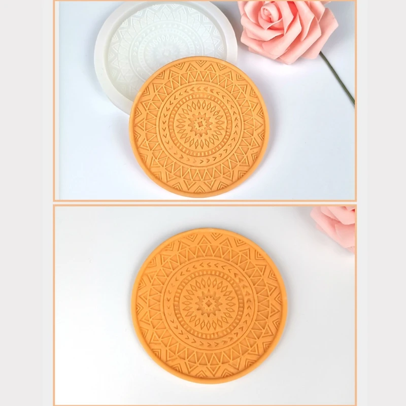 DIY Round Coaster Silicone Molds Tea Mat Coaster Molds for Resin Casting Mold
DIY Round Coaster Silicone Molds Tea Mat Coaster Molds for Resin Casting Mold