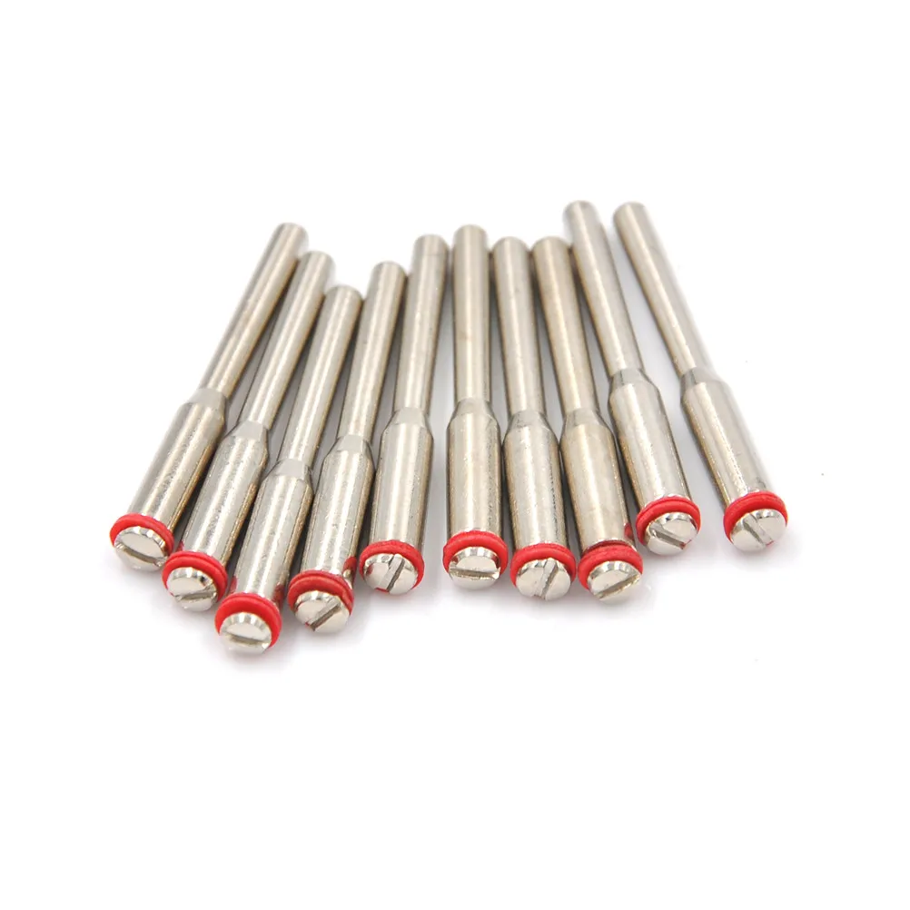 10Pc 3.175mm Mandrel Cutting Wheel Holder for Rotary Tool Accessories Miniature Clamping Connecting Lever Polishing Wheel 
10Pc 3.175mm Mandrel Cutting Wheel Holder for Rotary Tool Accessories Miniature Clamping Connecting Lever Polishing Wheel