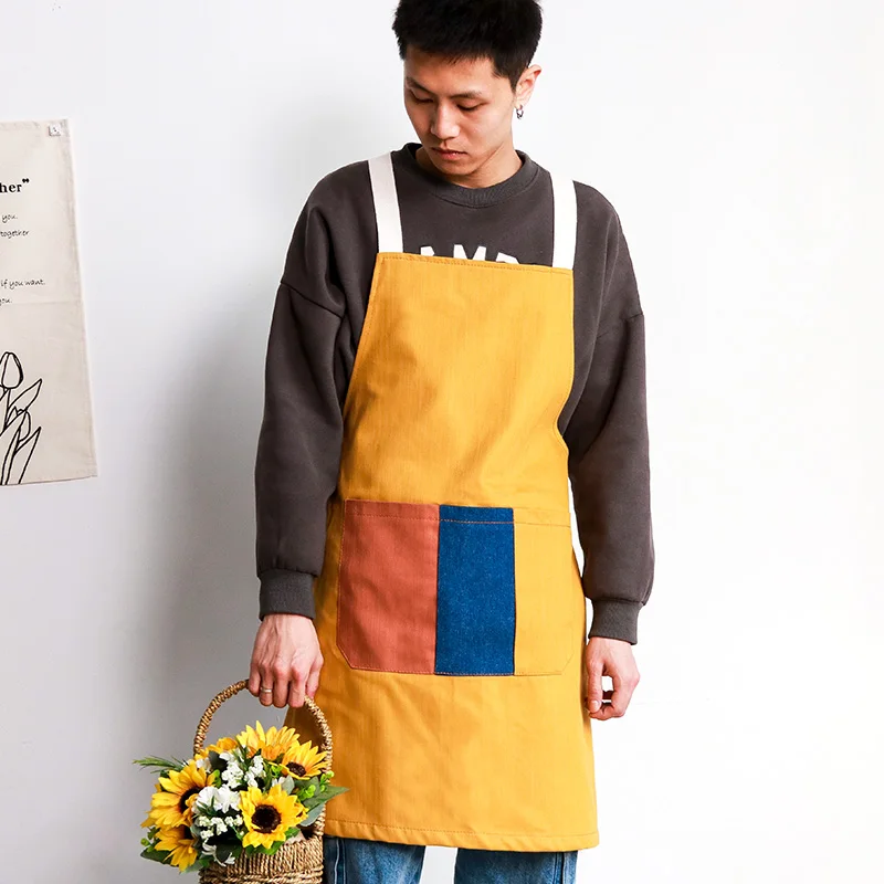 Kitchen Baking Apron Home Fashion Customized Logo Barista Milk Tea Shop Floral Art Men and Women Workwear Printing
Kitchen Baking Apron Home Fashion Customized Logo Barista Milk Tea Shop Floral Art Men and Women Workwear Printing